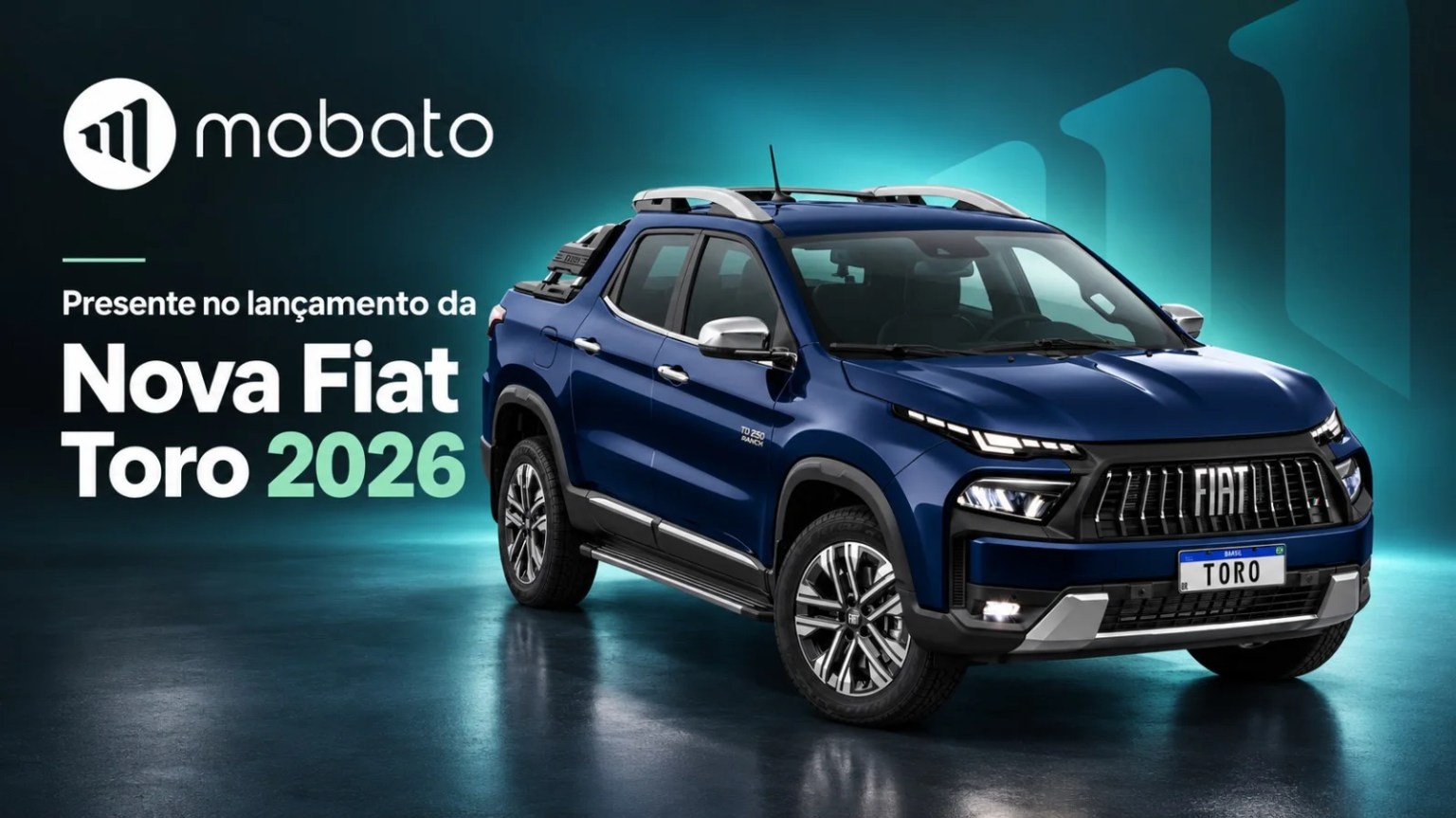 Mobato participa do lançamento da nova Fiat Toro 2026 em Atibaia (SP)